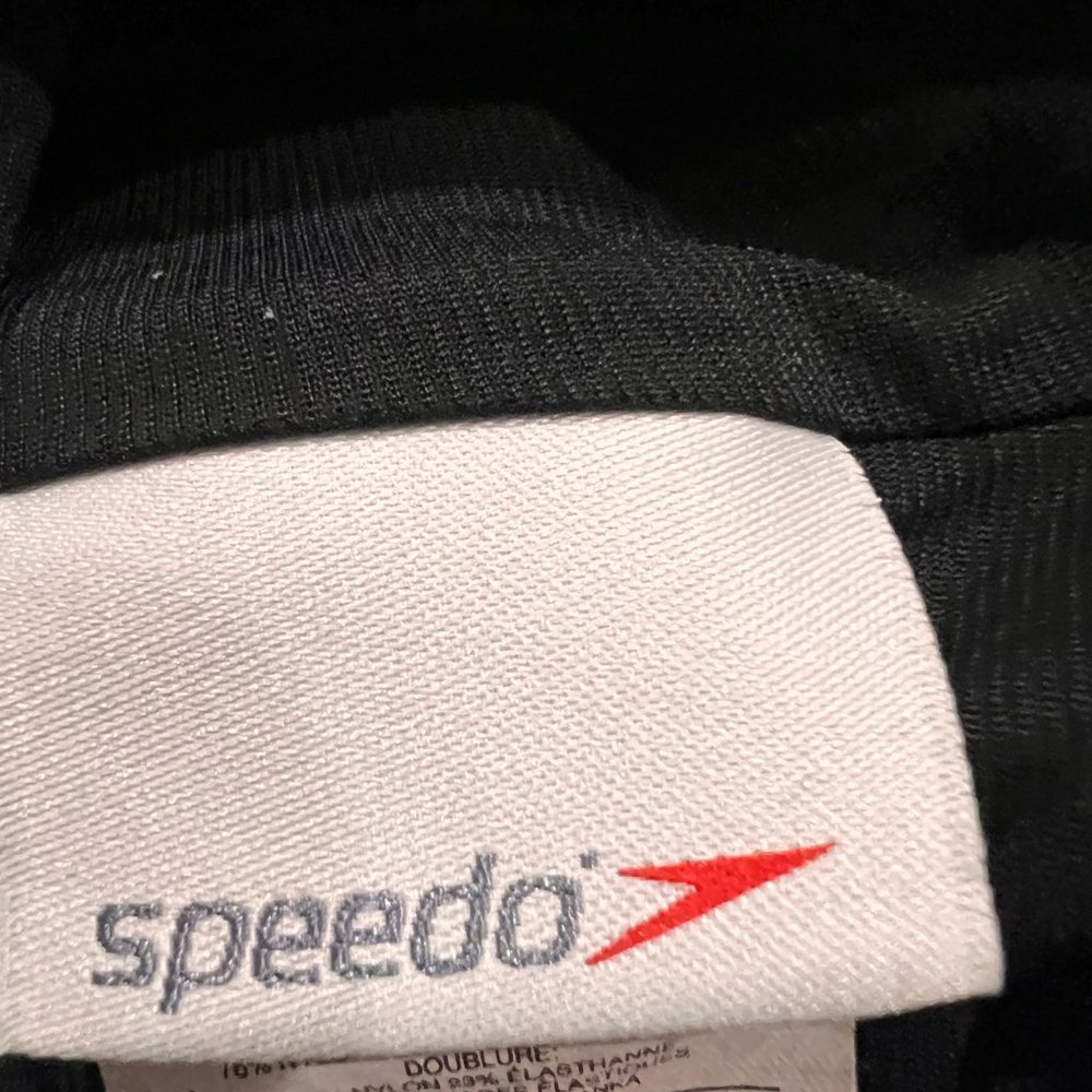 Speedo flyback black size 14 onepiece swimsuit - Picture 5 of 5
